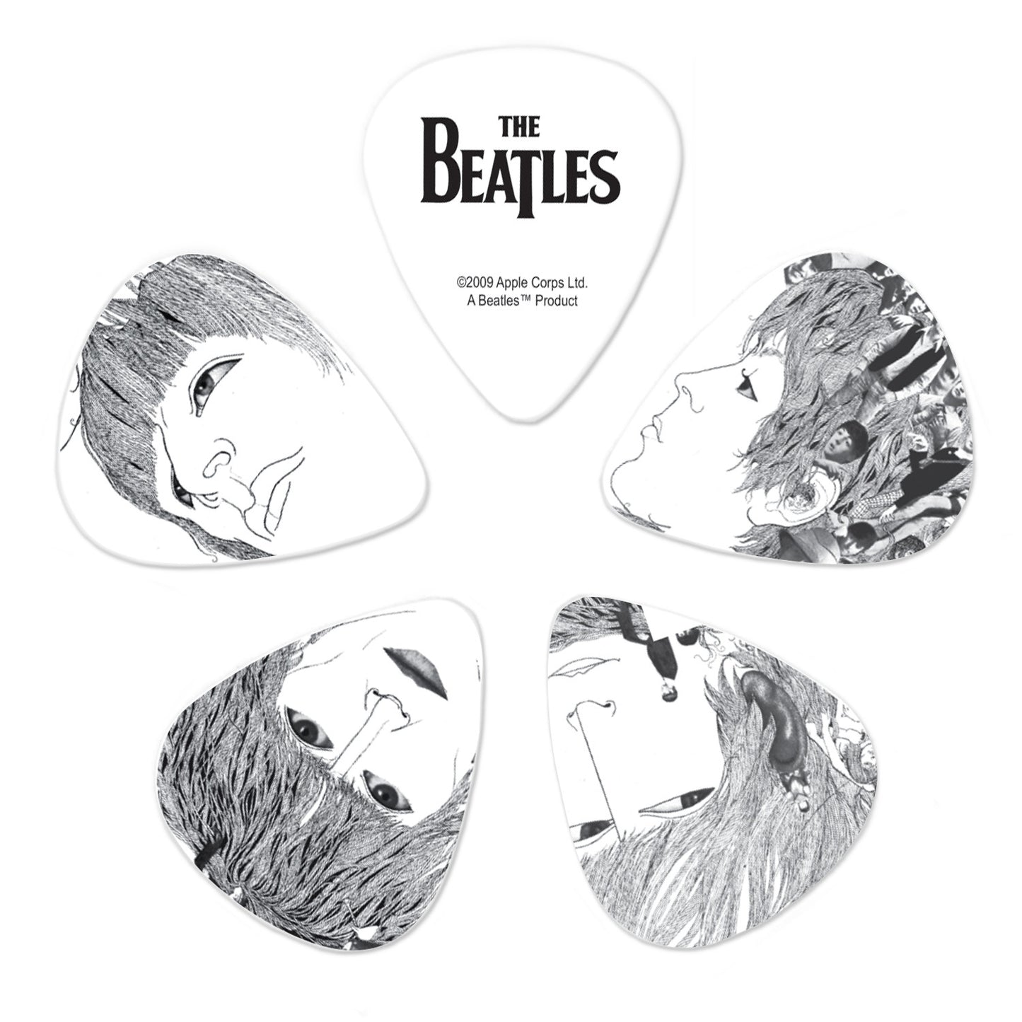 Planet Waves Beatles Guitar Picks, Revolver, 10 pack, Heavy