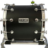 D'Luca made by Herch 20" x 24" Bass Drum Tambora Black Matte with Case & Stand