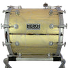 D'Luca made by Herch 20" x 24" Bass Drum Tambora Gold Engraved with Case & Stand