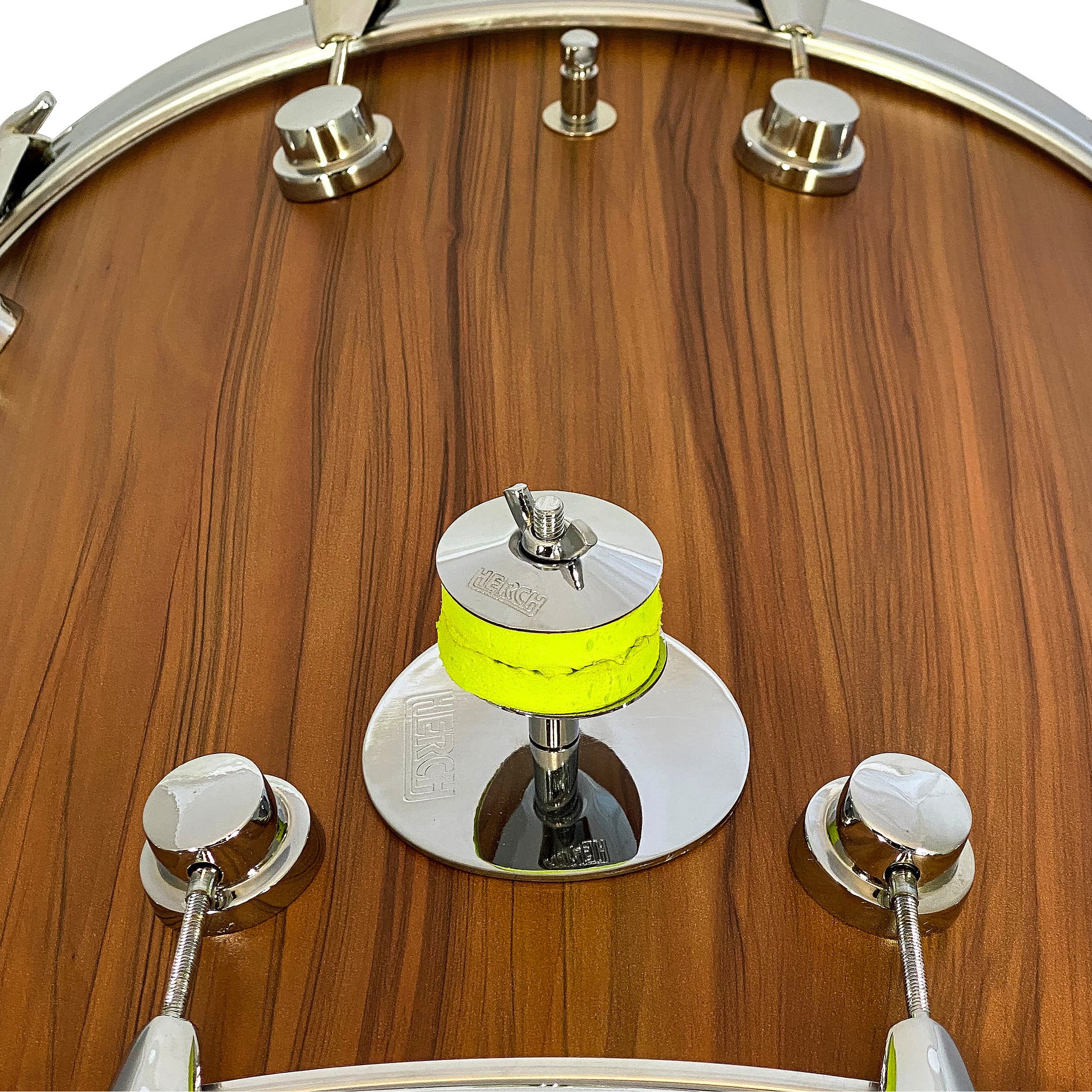 D'Luca made by Herch 20" x 24" Bass Drum Tambora Wood with Case & Stand