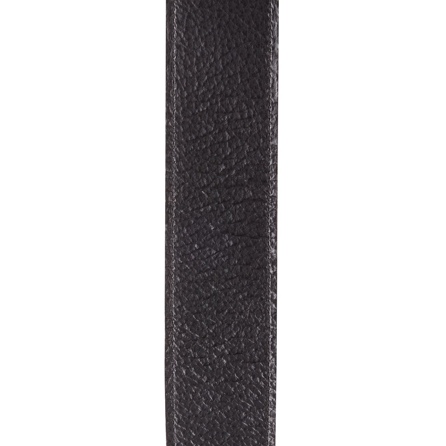 D'Addario Slim Garment Leather Guitar Strap, Black