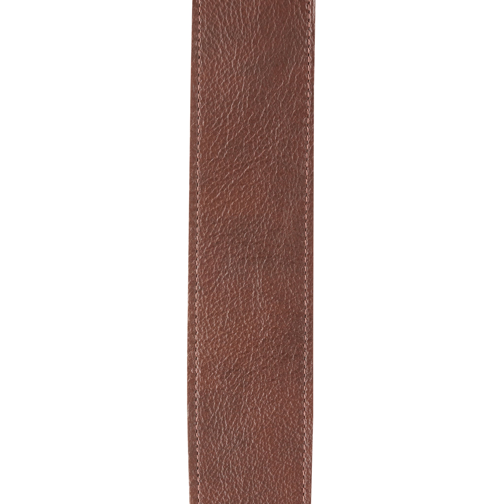 D'Addario Slim Garment Leather Guitar Strap, Brown