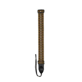 D'Addario Acoustic Quick Release Guitar Strap, Hootenanny Yellow & Brown