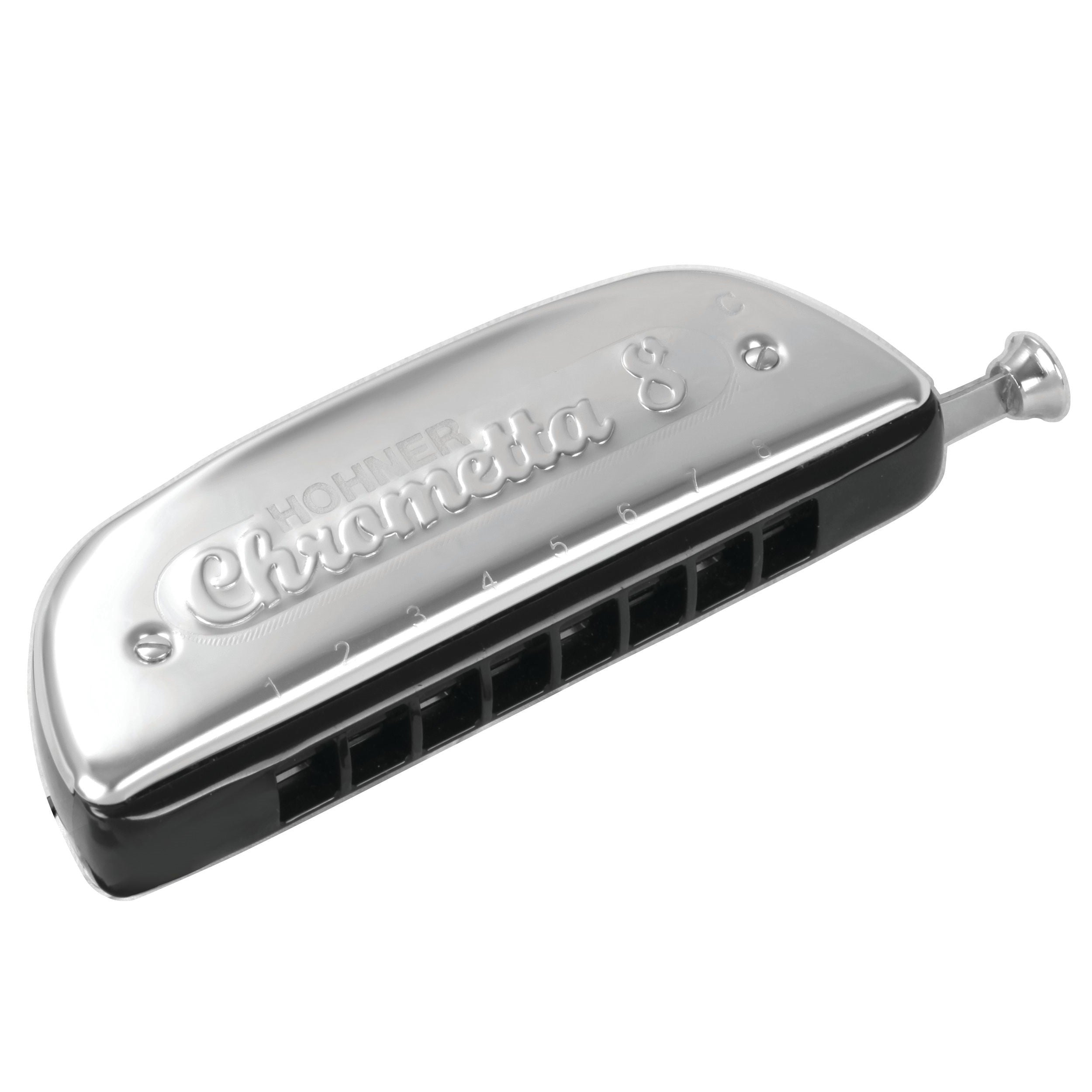 Hohner 250C Chrometta 8 Chromatic Harmonica Key of C 