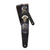 D'Addario Alchemy Leather Guitar Strap, Hand of Death