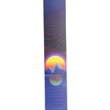 D'Addario Outrun Printed Leather Guitar Strap, Sunset