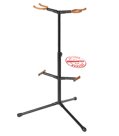 Stageline Double Guitar Stand, Black