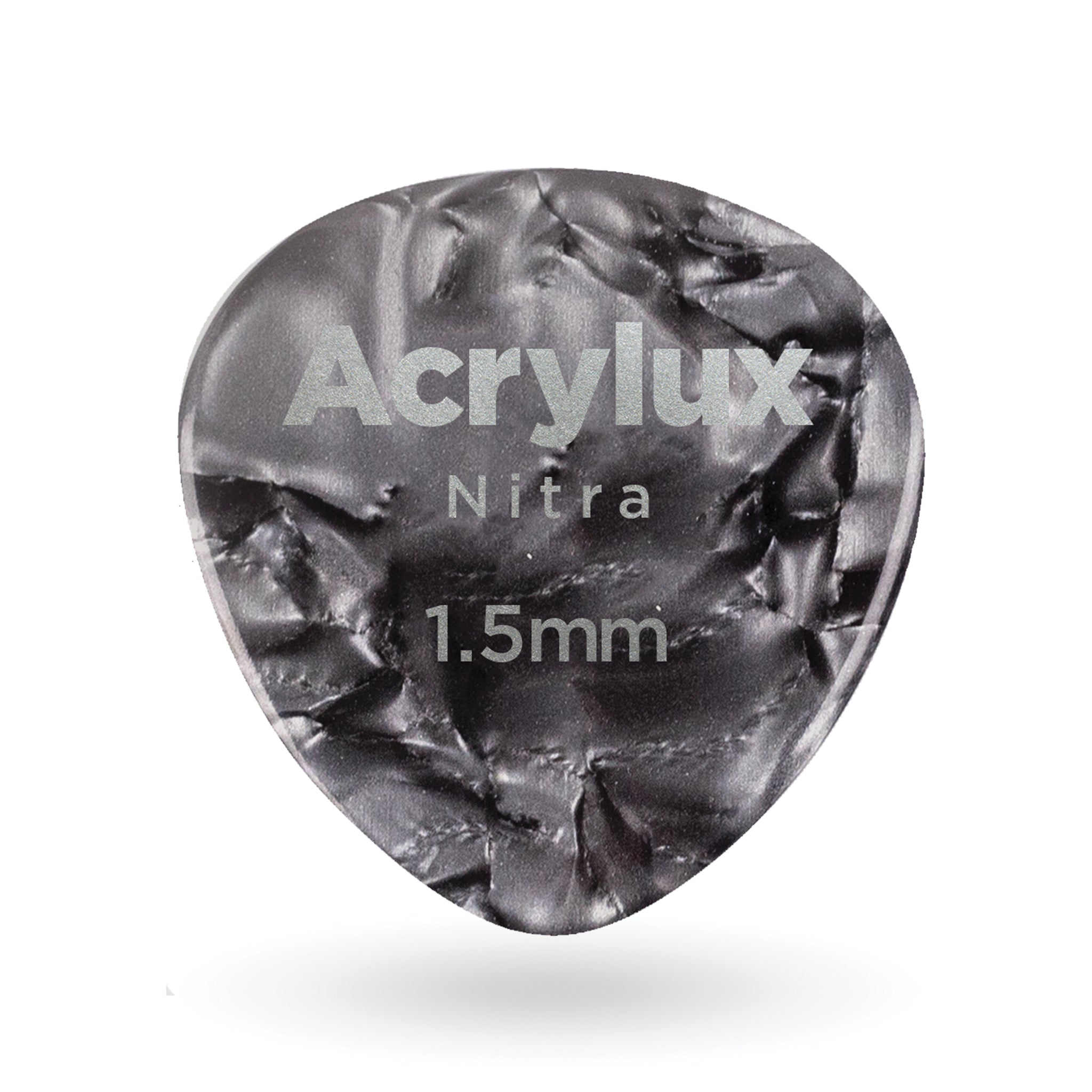 D'Addario Acrylux Nitra Mandolin Pick, 1.5MM, Bulk 25-Pack