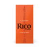 Rico by D'Addario Bb Clarinet Reeds, Strength 2, 25-pack