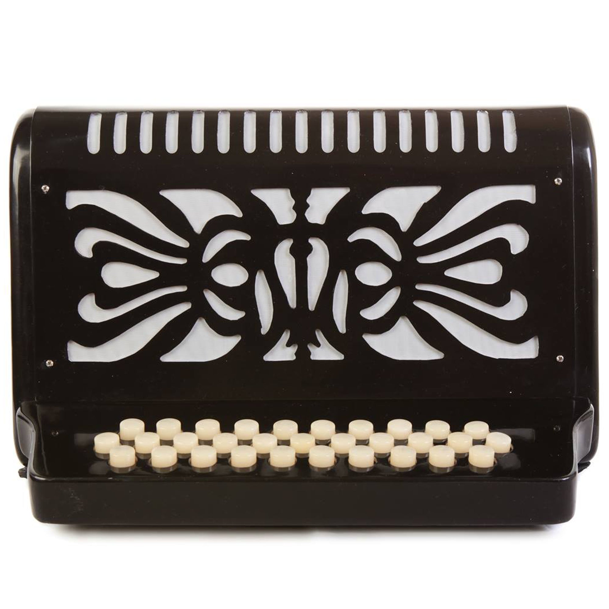 Rossetti 31 Button Accordion 12 Bass GCF Black