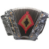 Rossetti 31 Button Accordion 12 Bass GCF Grey