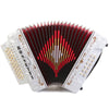 Rossetti 31 Button Accordion 12 Bass GCF White