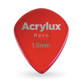 D'Addario Acrylux Reso Jazz Guitar Pick, 25-pack