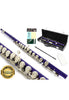 D'Luca 400 Series Purple 16 Closed Hole C Flute with Offset G and Split E Mechanism, PU Leather Case, Cleaning Kit and 1 Year Manufacturer Warranty