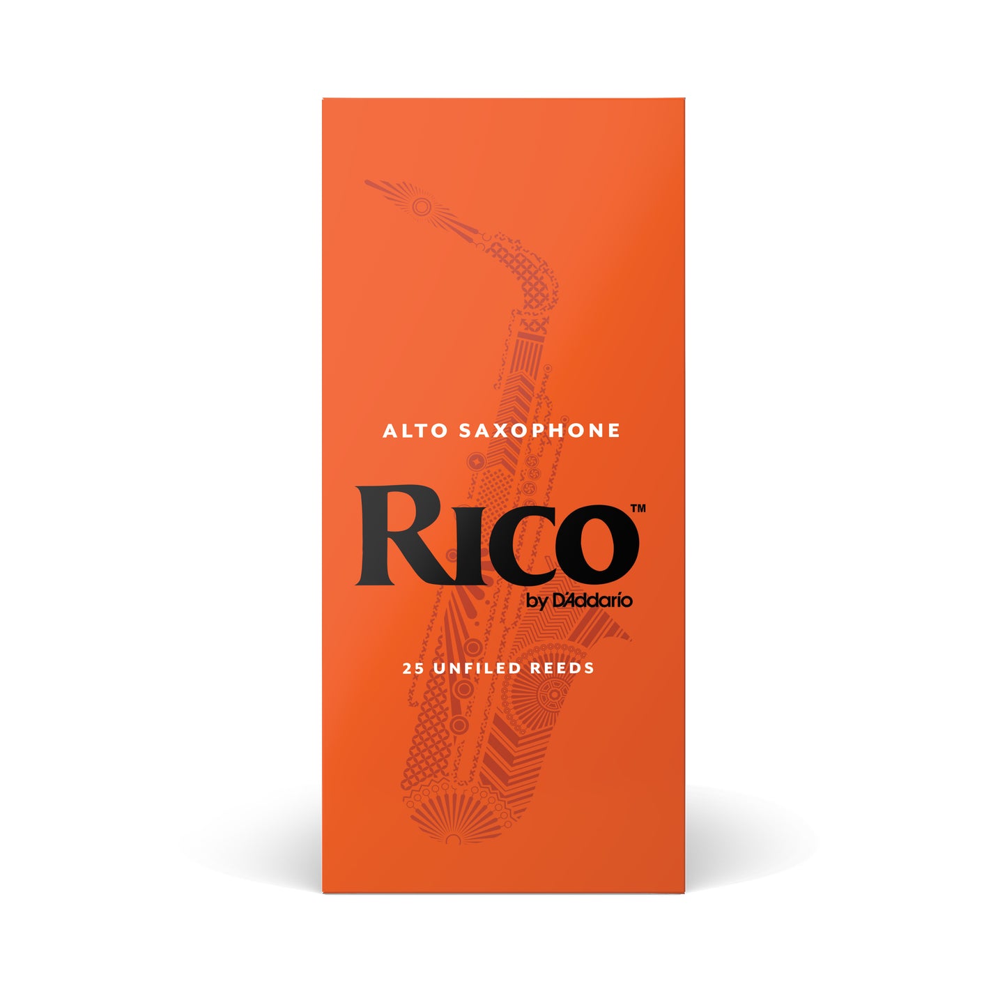 Rico Alto Saxophone Reeds, Strength 3.0, 25-pack