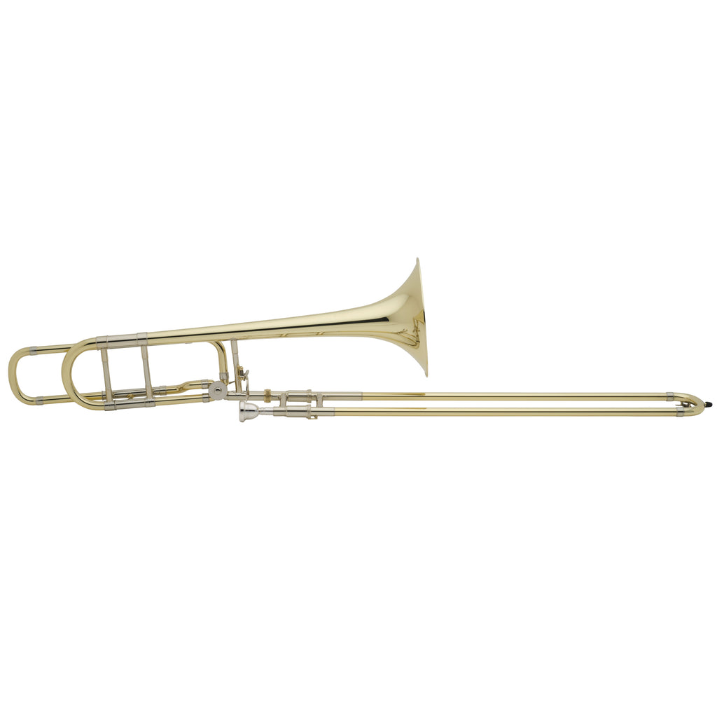 Bach Stradivarius 42BO Tenor Trombone With F Attachment, Yellow Brass Bell