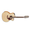 Takamine GJ72CE-12-NAT Jumbo 12 String Acoustic Electric Guitar, Gloss Natural