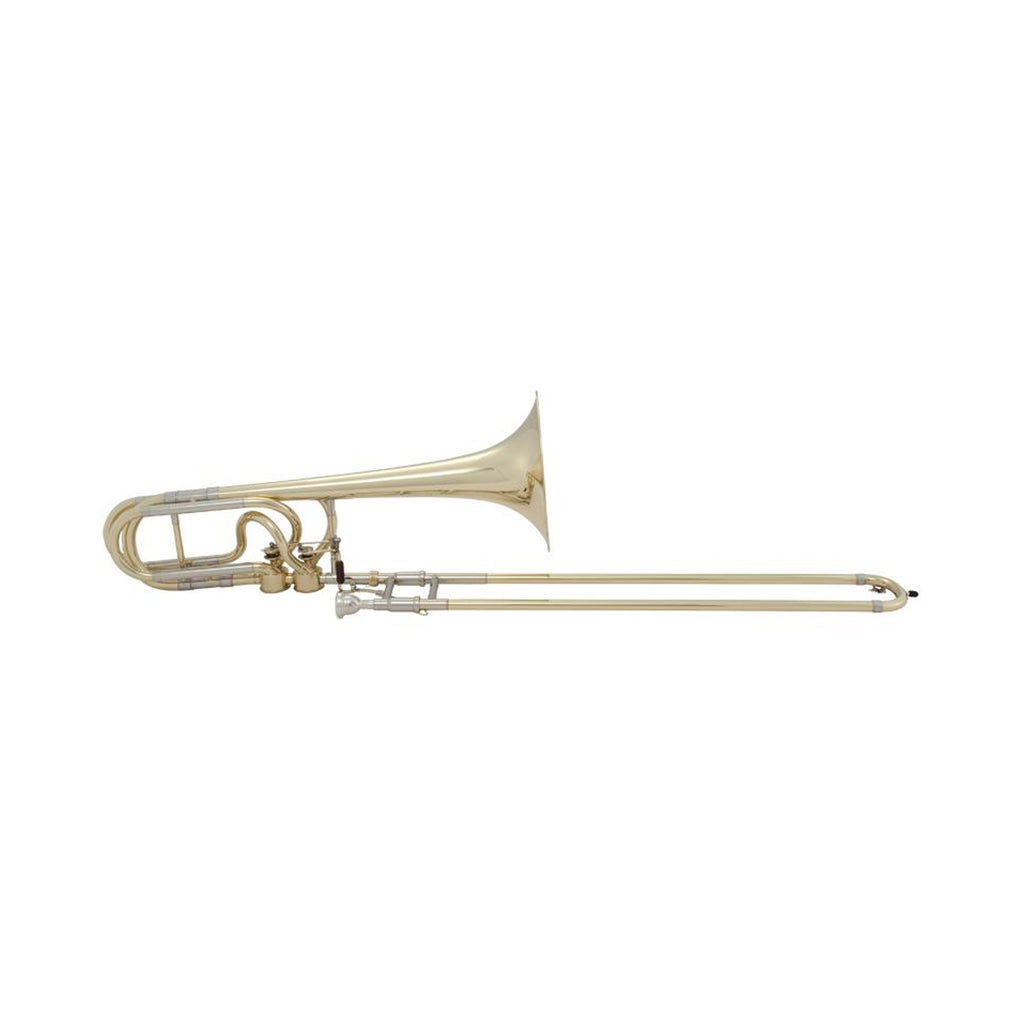 Bach Stradivarius 50A3L Bass Trombone Hagmann Rotors 10.5 Inch Yellow Brass Bell