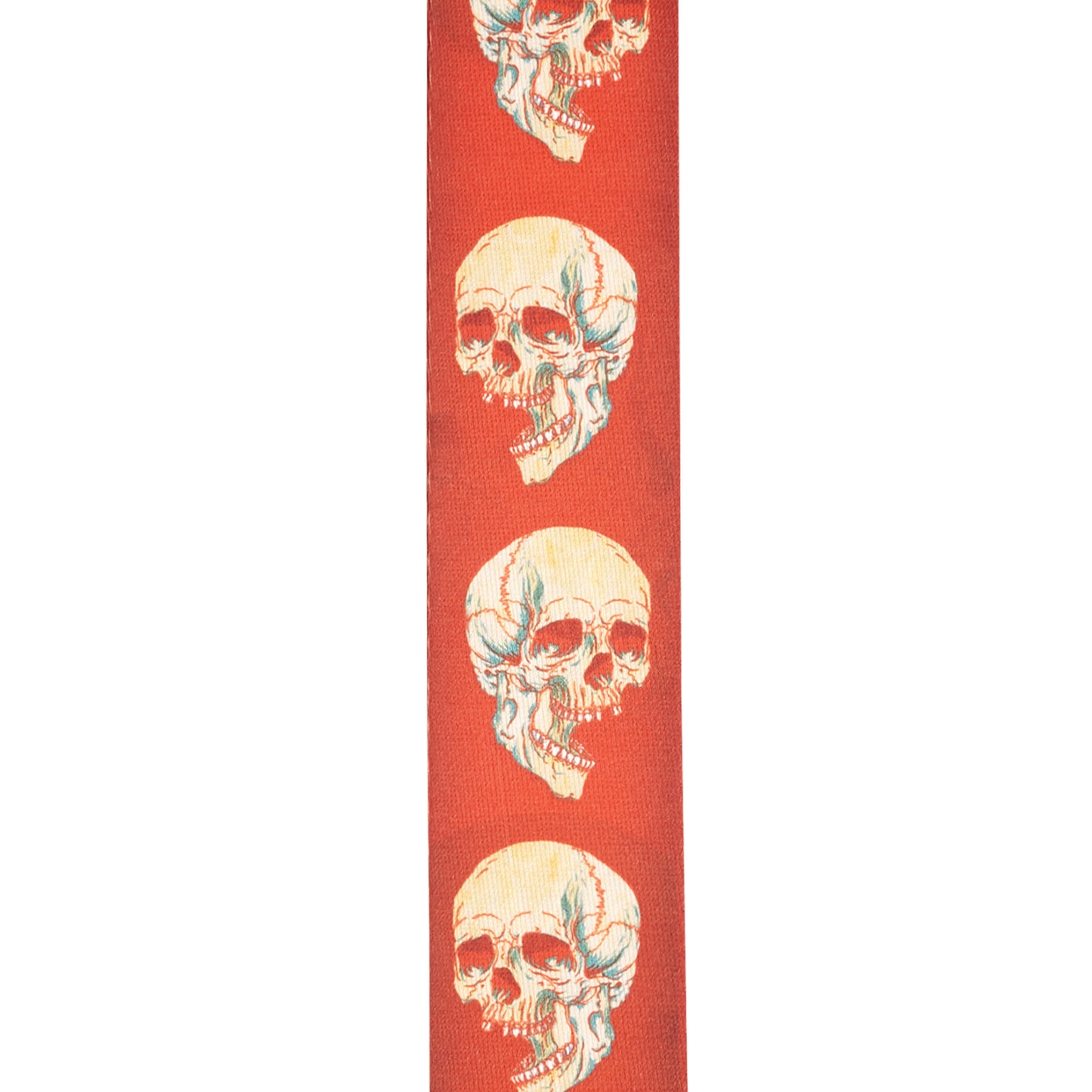 D'Addario Alchemy Guitar Strap, Live Life Skull