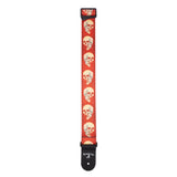 D'Addario Alchemy Guitar Strap, Live Life Skull