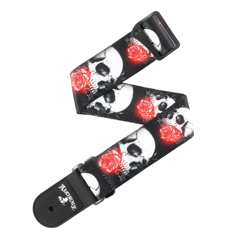 D'Addario Alchemy Guitar Strap, Luminous Rose