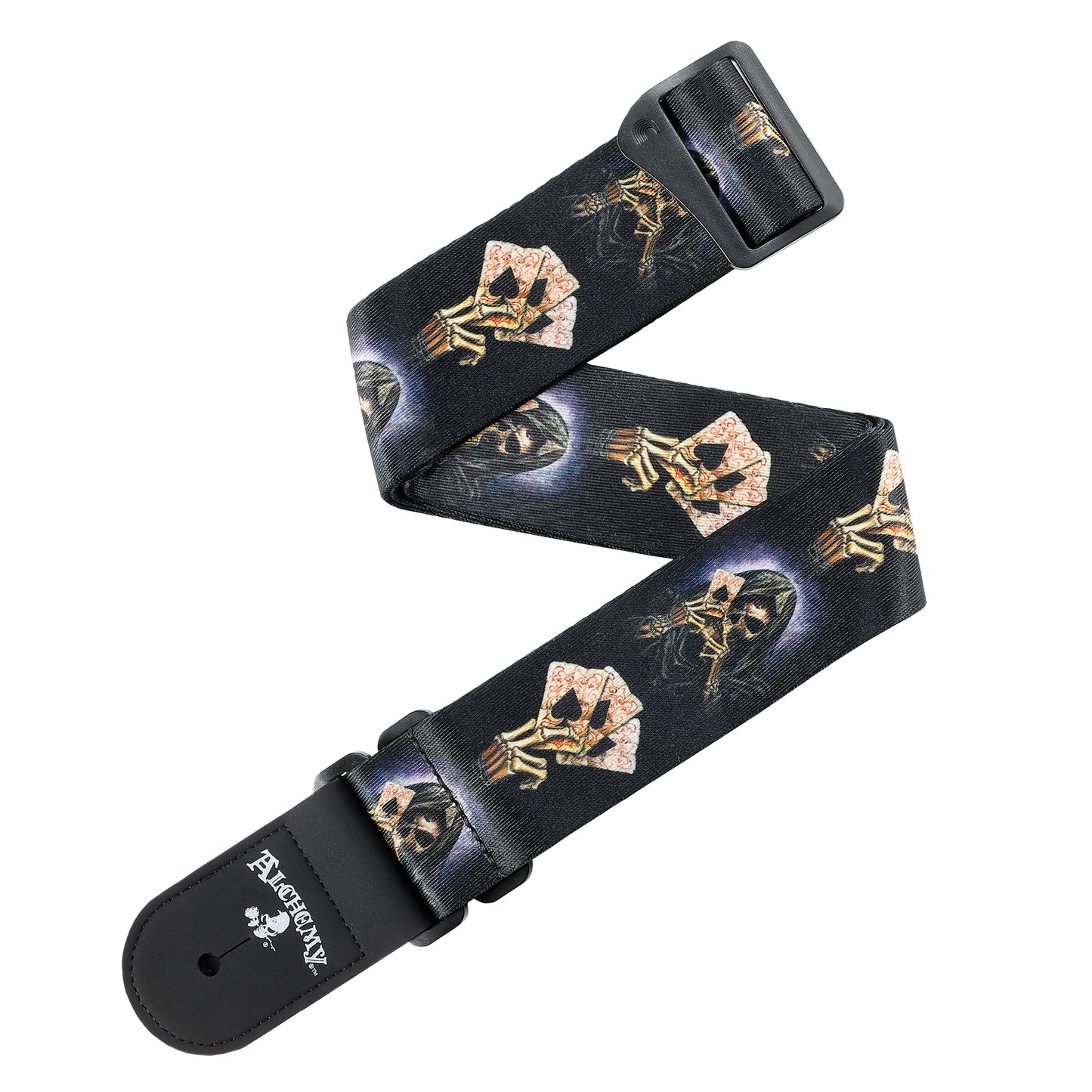 D'Addario Alchemy Guitar Strap, Hand of Death