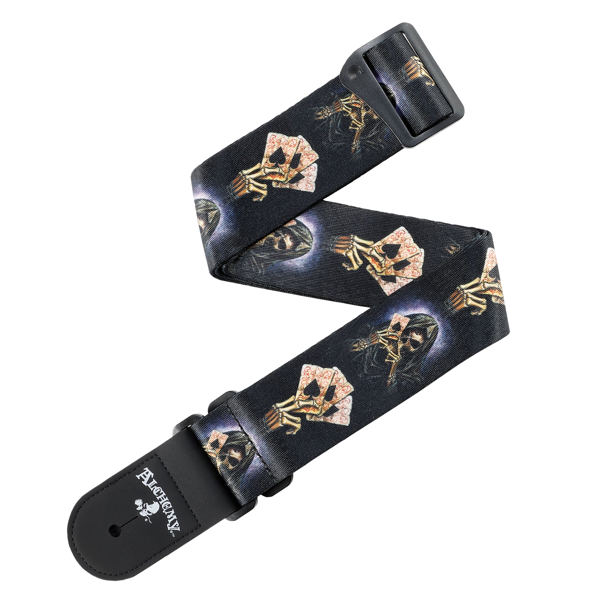 D'Addario Alchemy Guitar Strap, Hand of Death