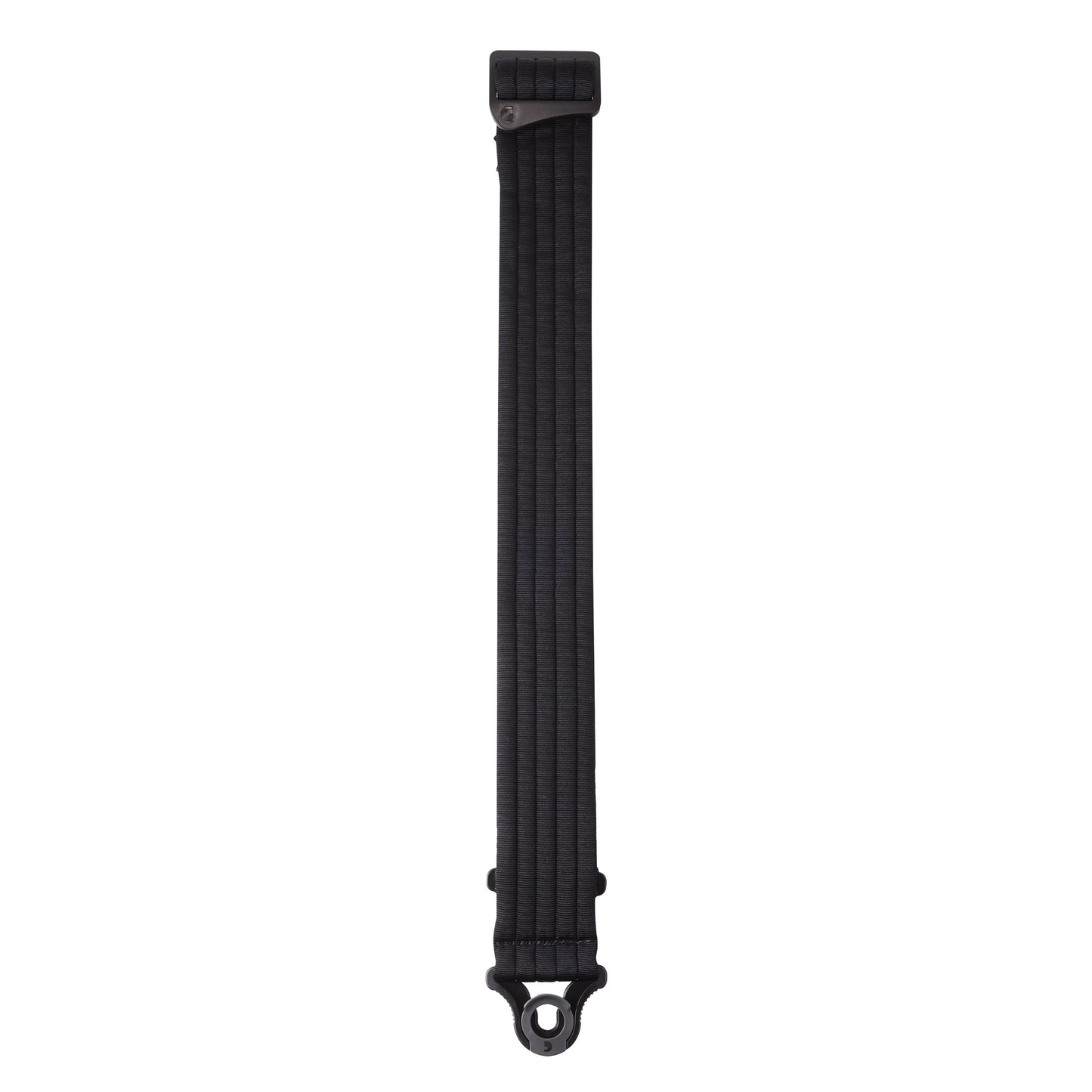 D'Addario Auto Lock Guitar Strap, Black Padded Stripes