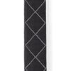 D'Addario Auto Lock Guitar Strap, Black Padded Diamonds