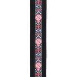 D'Addario Deluxe Cotton Guitar Strap, Black