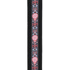 D'Addario Deluxe Cotton Guitar Strap, Black