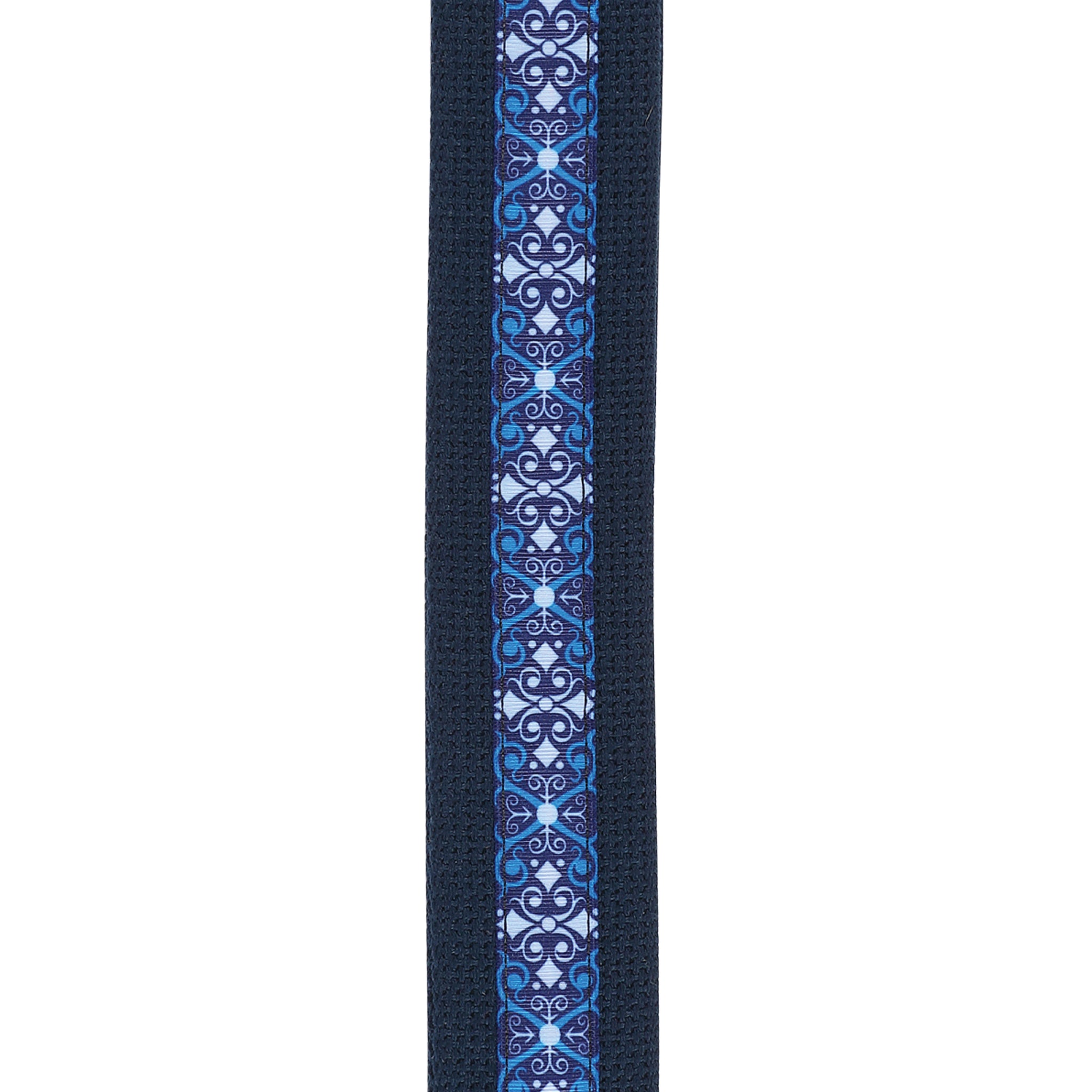 D'Addario Deluxe Cotton Guitar Strap, Blue