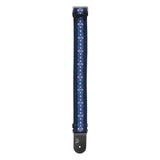 D'Addario Deluxe Cotton Guitar Strap, Blue