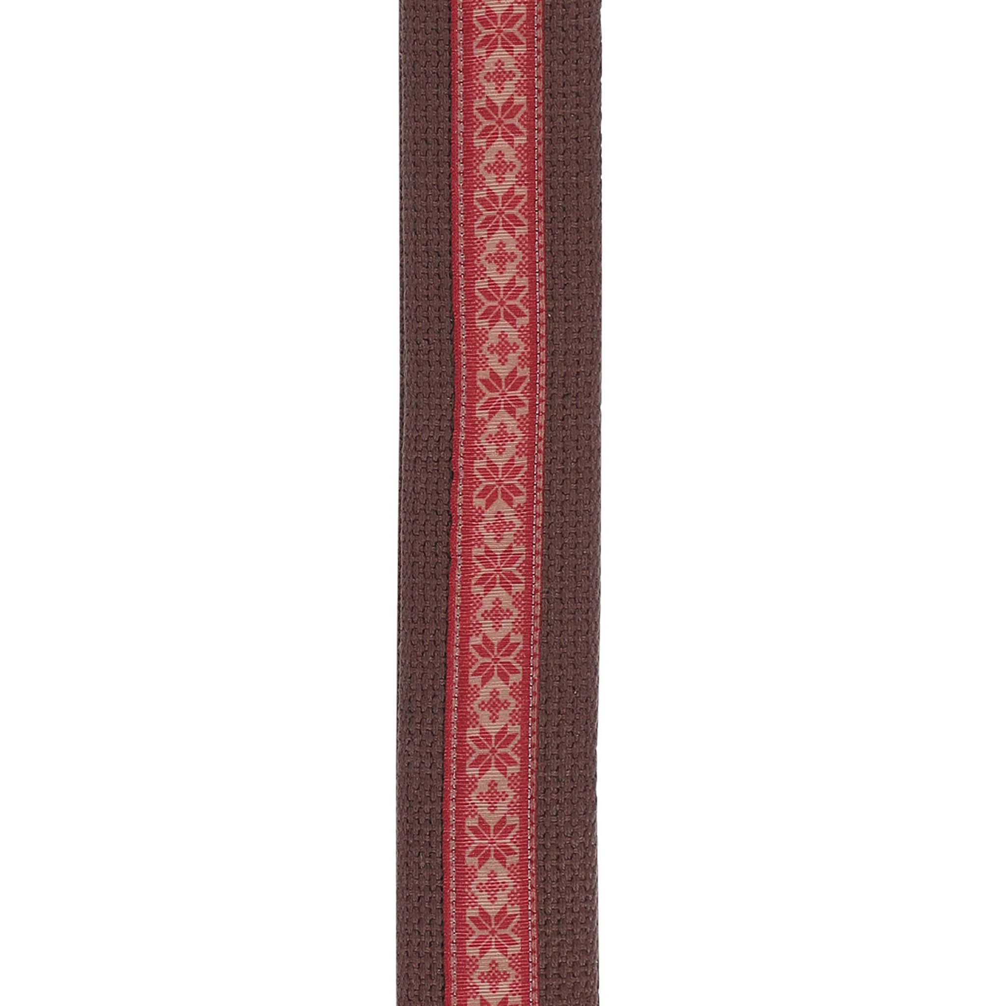 D'Addario Deluxe Cotton Guitar Strap, Brown