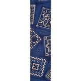 D'Addario Woven Guitar Strap, Bandana Blue
