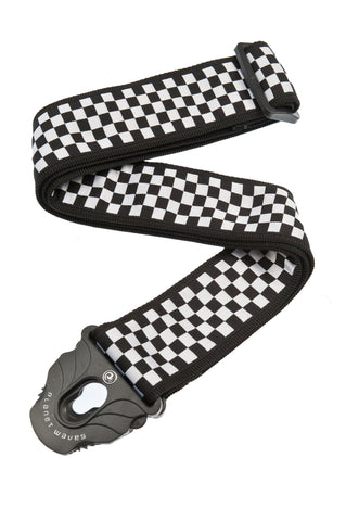 Planet Waves Planet Lock Guitar Strap, Check Mate