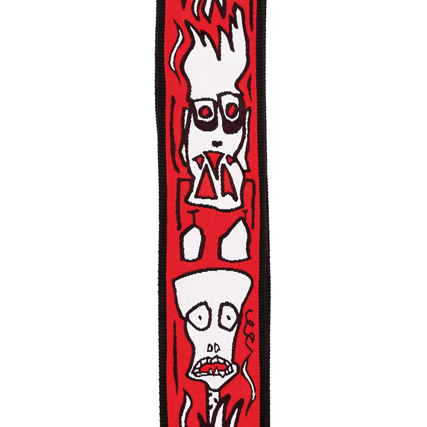 Planet Waves Joe Satriani Planet Lock Guitar Strap, Up In Flames
