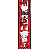 Planet Waves Joe Satriani Planet Lock Guitar Strap, Up In Flames