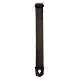 Planet Waves Planet Lock Leather Guitar Strap, Black