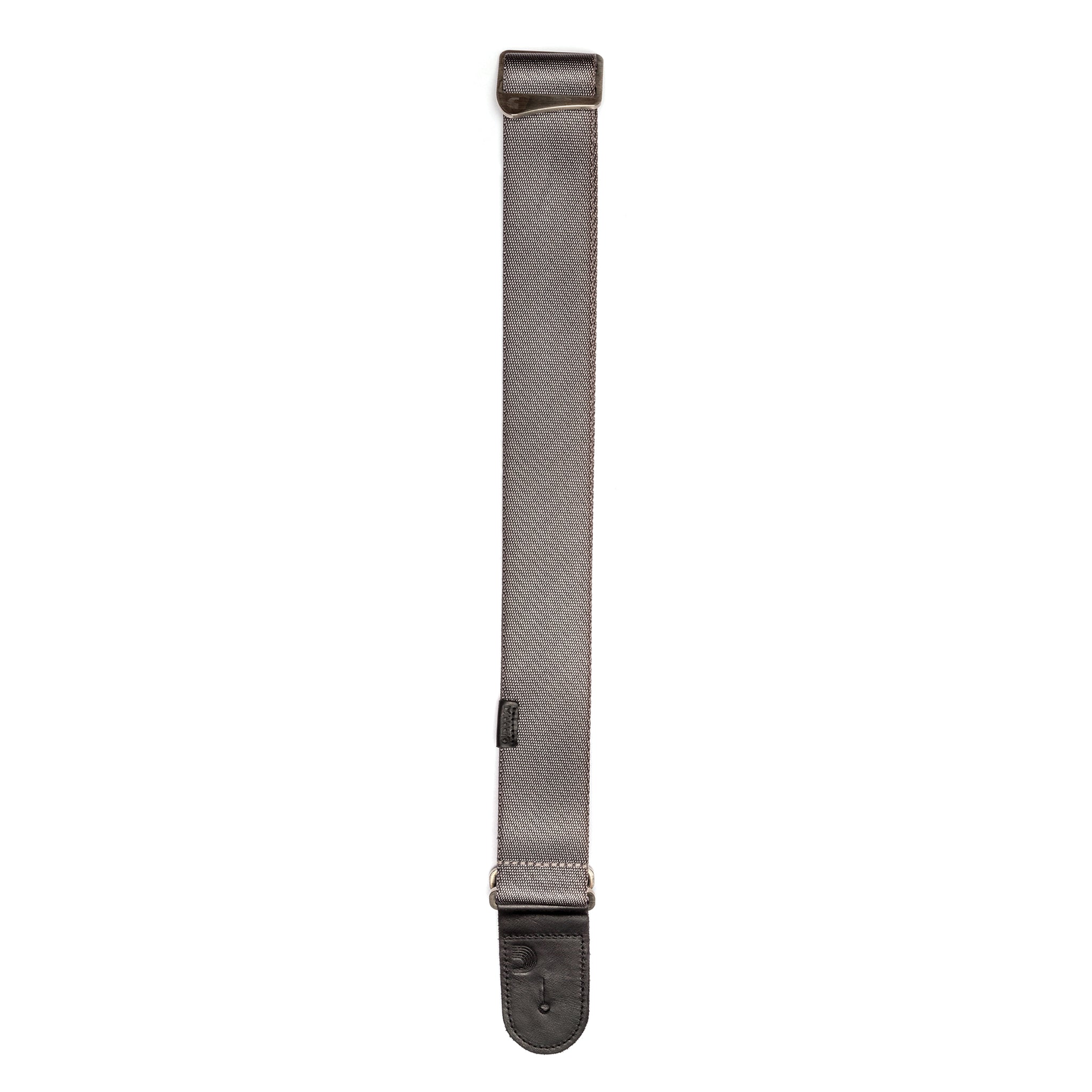 D'Addario Premium Woven Strap, Silver