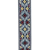 D'Addario Eco-Comfort Jacquard Woven Guitar Strap, Navy