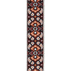 D'Addario Eco-Comfort Woven Guitar Strap, Red & Orange