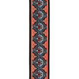 D'Addario Eco-Comfort Woven Guitar Strap, Orange