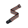 D'Addario Eco-Comfort Woven Guitar Strap, Orange