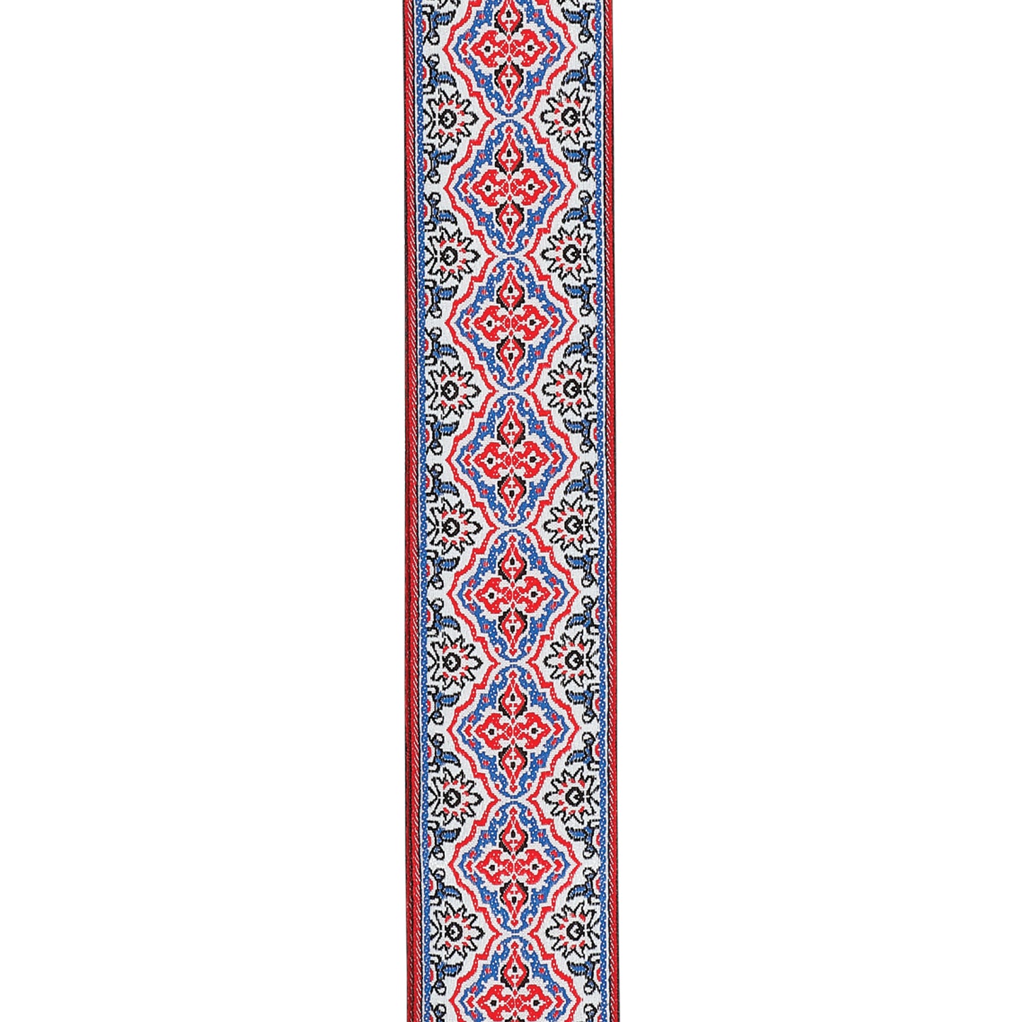 D'Addario Eco-Comfort Persian Woven Guitar Strap, White