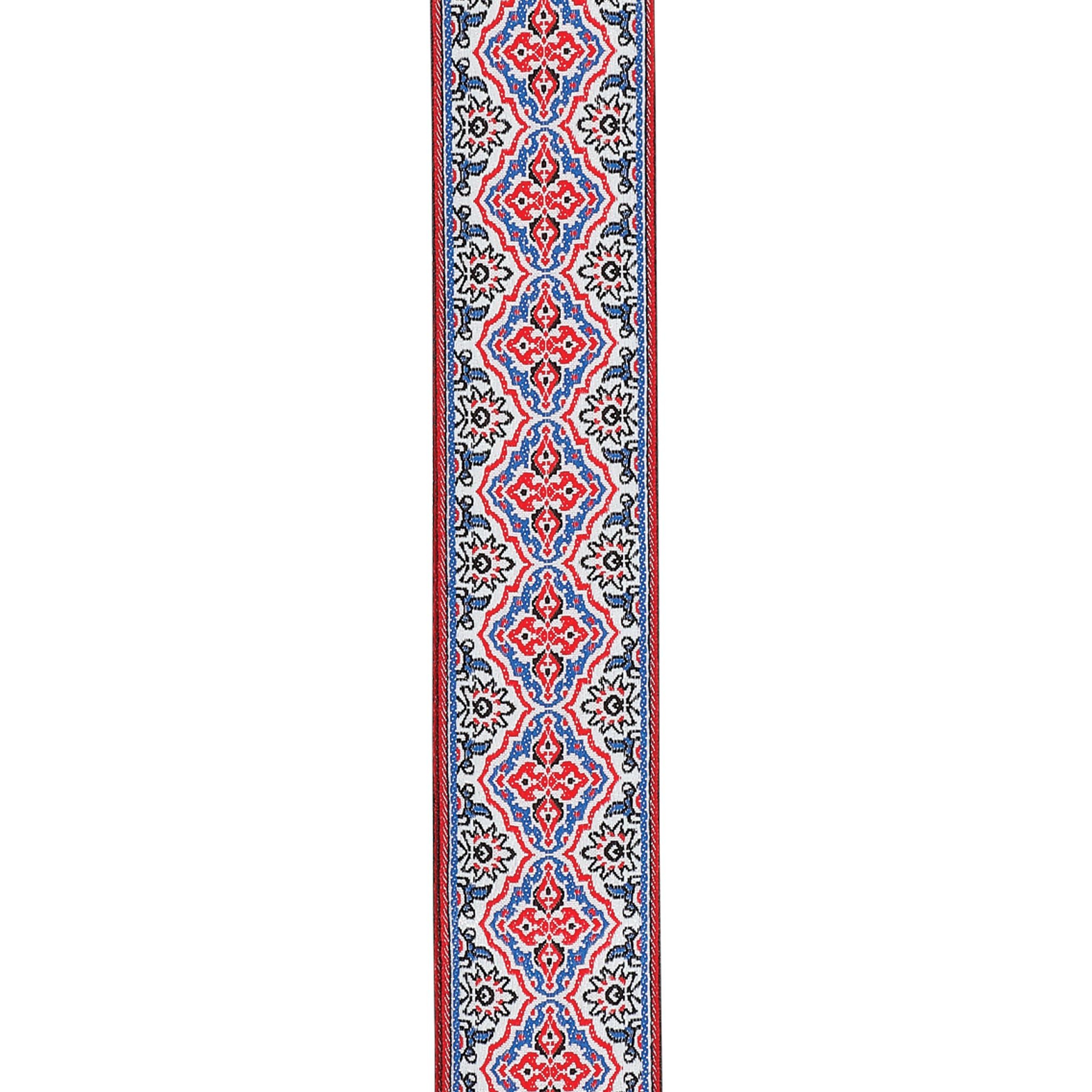 D'Addario Eco-Comfort Persian Woven Guitar Strap, White