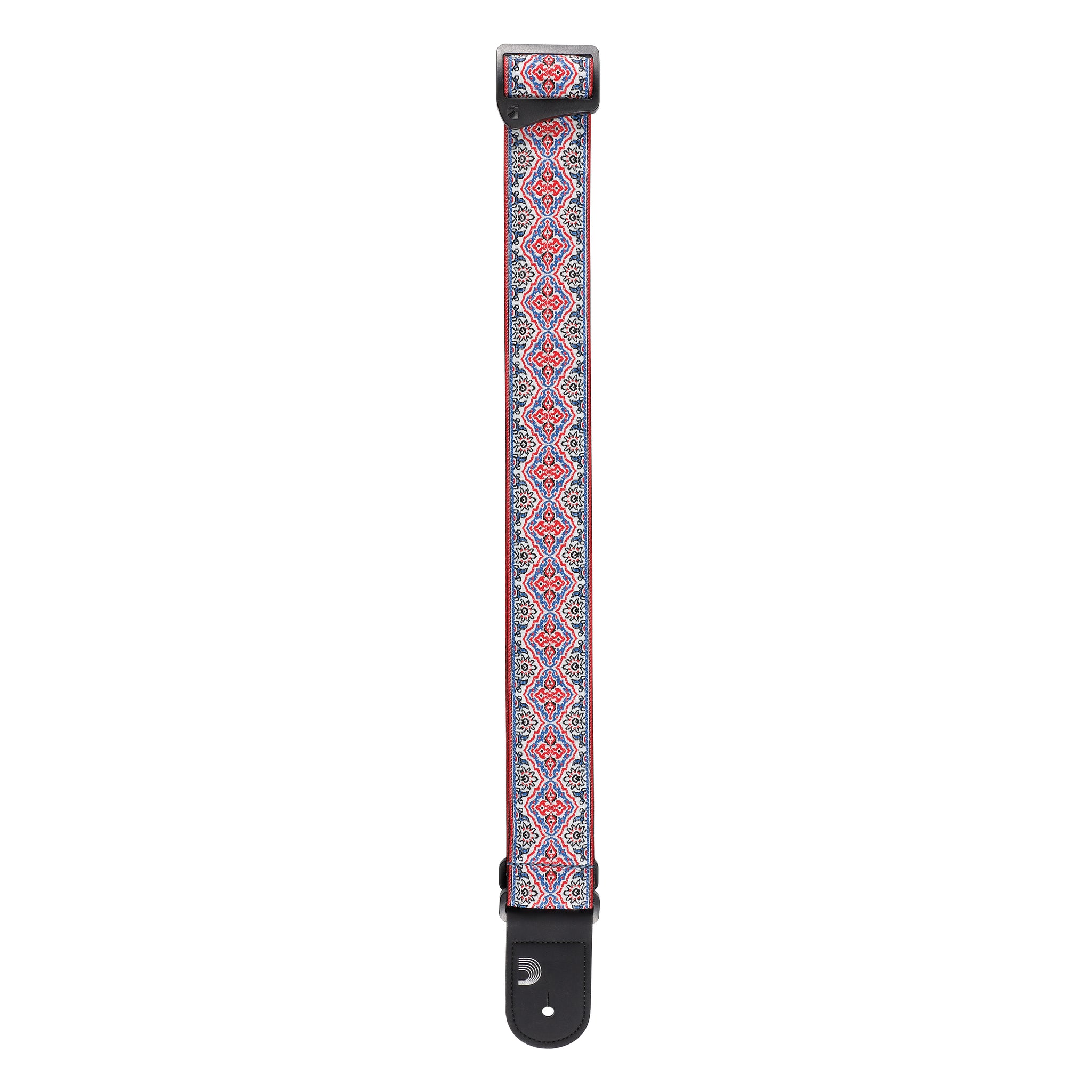 D'Addario Eco-Comfort Persian Woven Guitar Strap, White