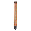 D'Addario Eco-Comfort Persian Woven Guitar Strap, Orange