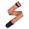 D'Addario Eco-Comfort Persian Woven Guitar Strap, Orange