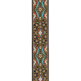 D'Addario Eco-Comfort Persian Woven Guitar Strap, Black